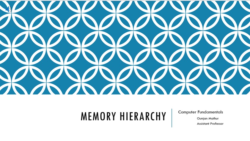 3. Memory Hierarchy